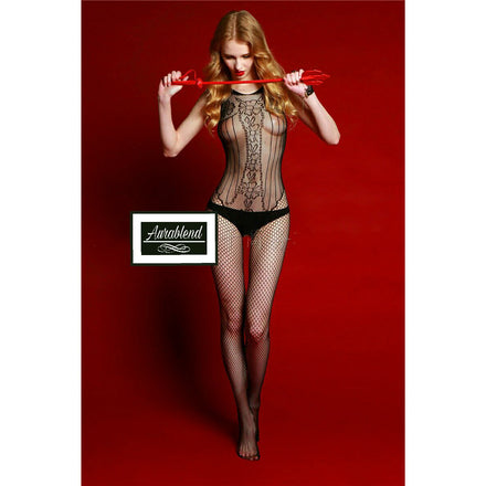 Sexy Fishnet Lace Bodystocking Lingerie Costume Bodysuit Sleepwear - AURABLEND